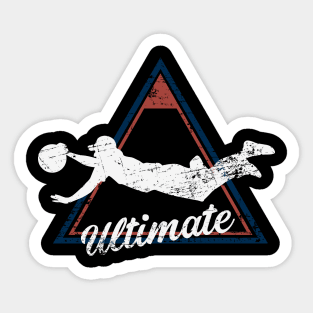 Ultimate Frisbee Sticker